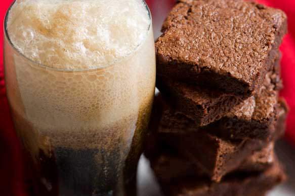 Cream Stout Brownie Ice Cream Float
