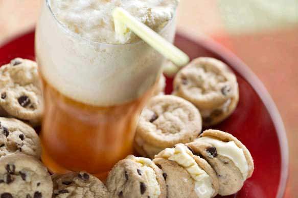 Octoberfest Float with Cream Stout Chipwich