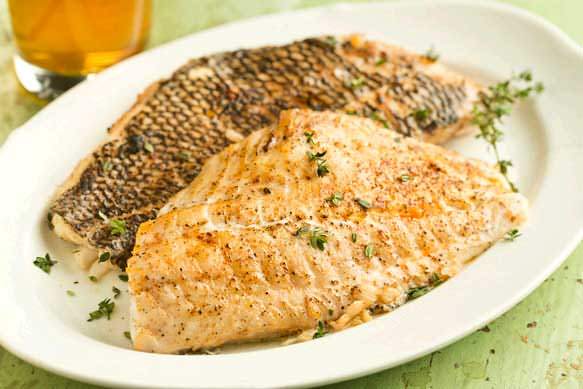 Peppered Black Sea Bass Peppered Black Sea Bass