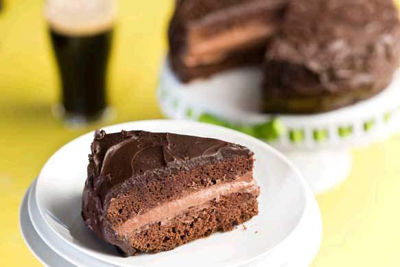 Samuel Adams Chocolate Bock Mousse Cake
