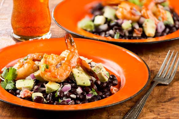 Shrimp and avacado jambalaya salad Shrimp and avacado jambalaya salad
