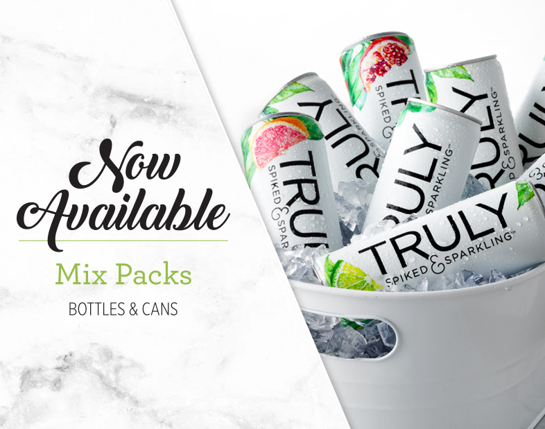 Mix Packs Now Available in Bottles and Cans Mix Packs Now Available in Bottles and Cans